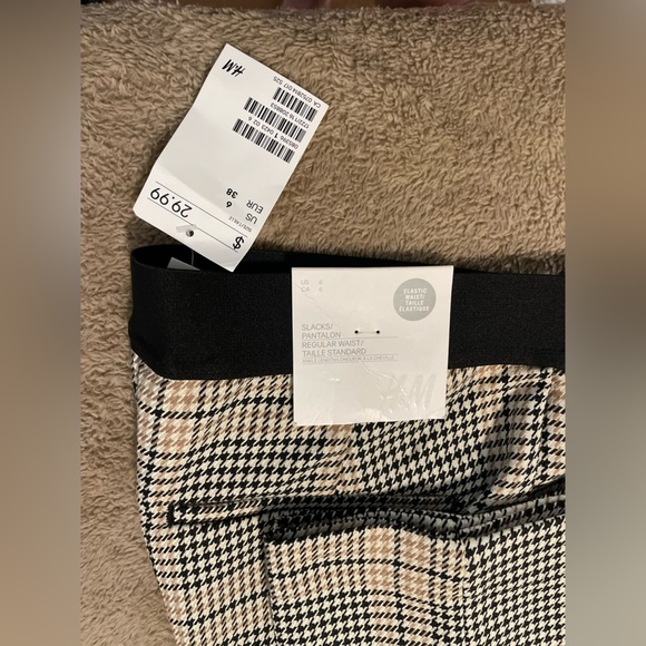 H&M ankle cropped pants. NWT Size Small - Picture 3 of 5